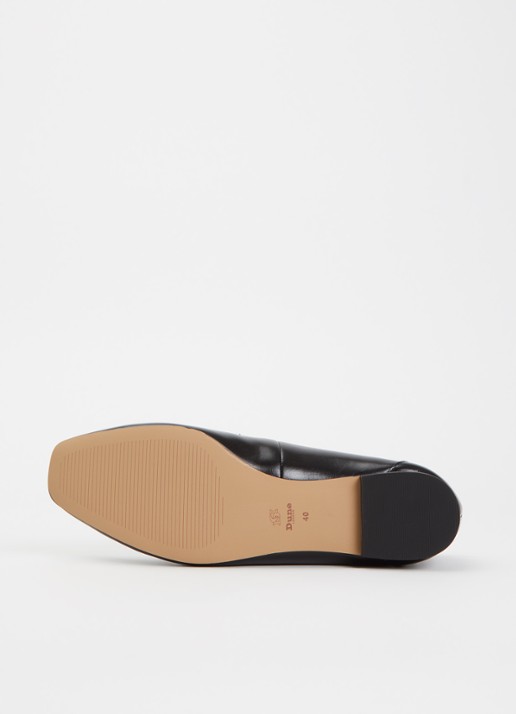Dune London Grained loafer - detail 5 diepzwart
