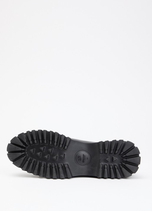 Dune London Grissinis T loafer van leer - detail 4 zwart