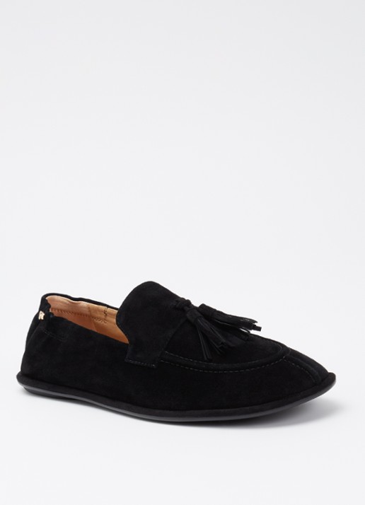 Dune London Grounding loafer van suède