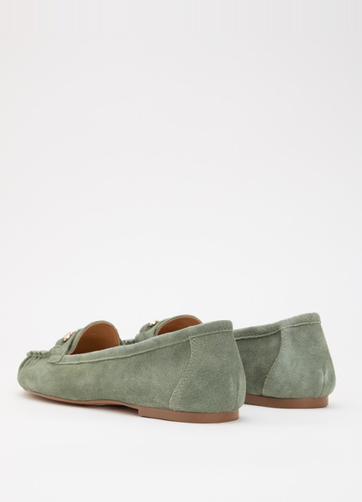 Dune London Guno loafer - achterkant groen