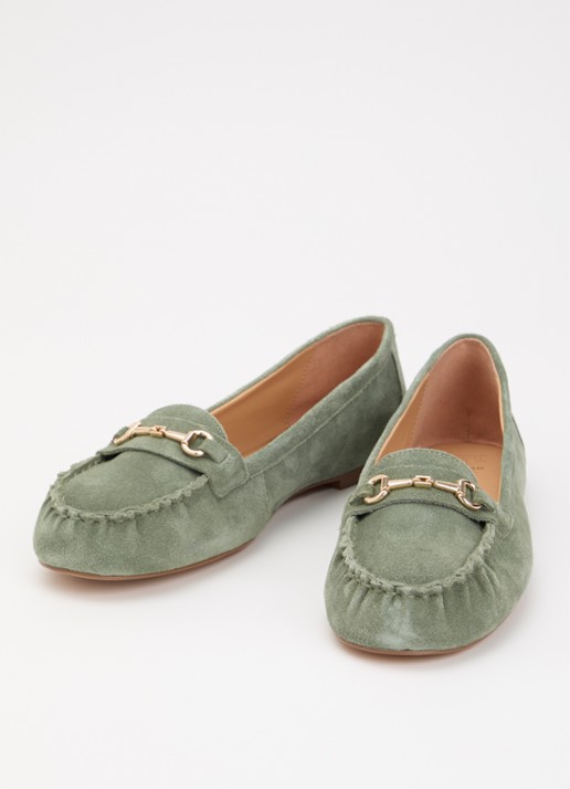 Dune London Guno loafer - detail 3 groen