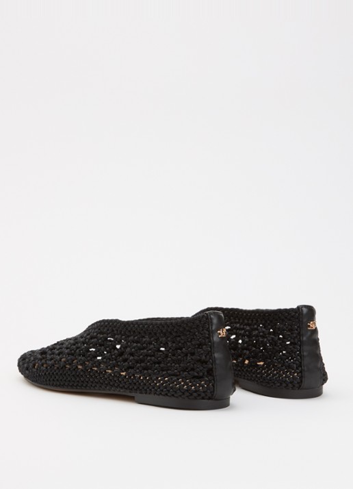 Dune London Harleyn ballerina  - achterkant 2 zwart