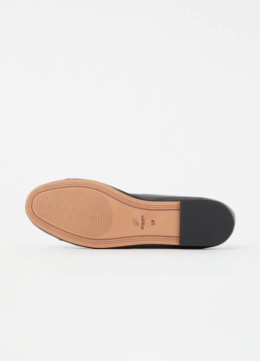 Dune London Highest ballerina met lakleren details - detail 4 zwart