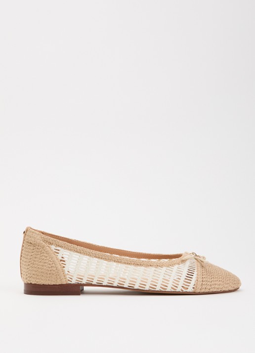 Dune London Hopsy ballerina met gestrikt detail
