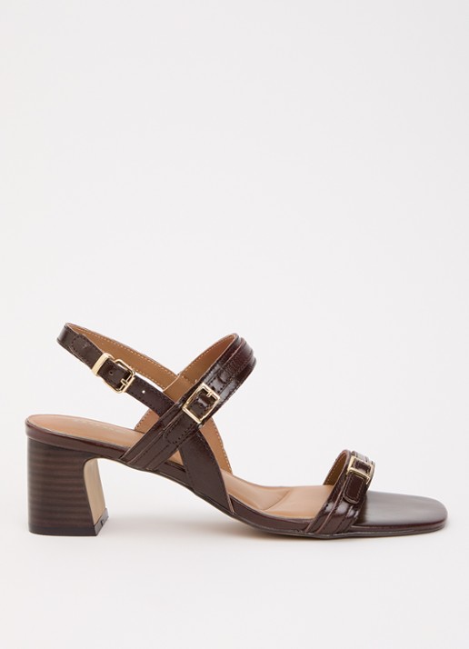 Dune London Jiving sandalette van leer