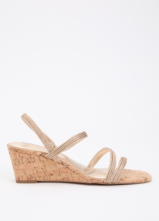 Dune London Kali sandalette met sleehak