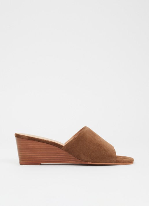 Dune London Kaydee muiltje van suède
