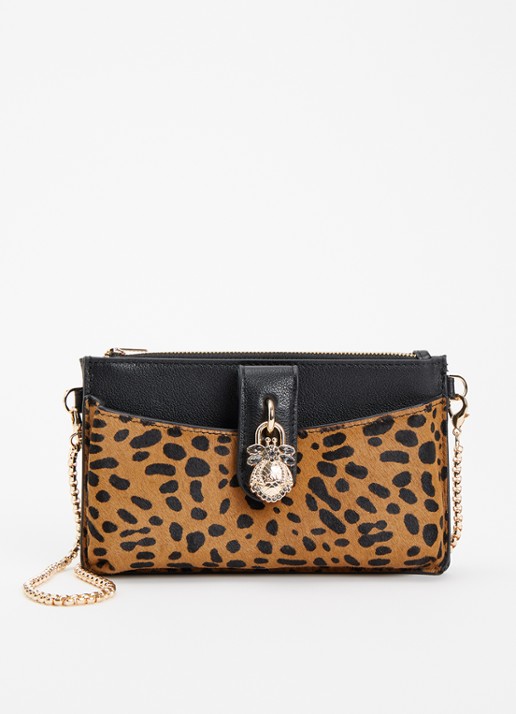 Dune London Kerrie clutch met afneembare schouderriem