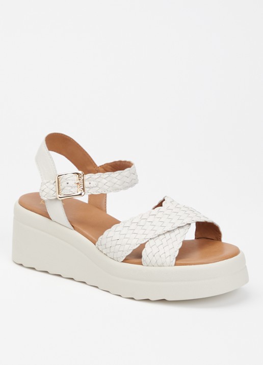 Dune London Kinleys sandalette van leer