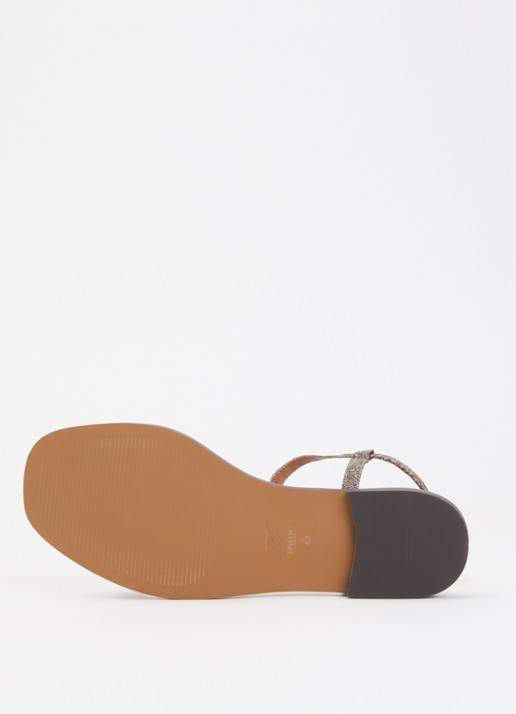 Dune London Lollipops sandaal van leer - detail 5 brons