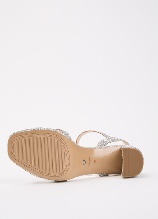 Dune London Manifesting sandalette - detail 4 zilver