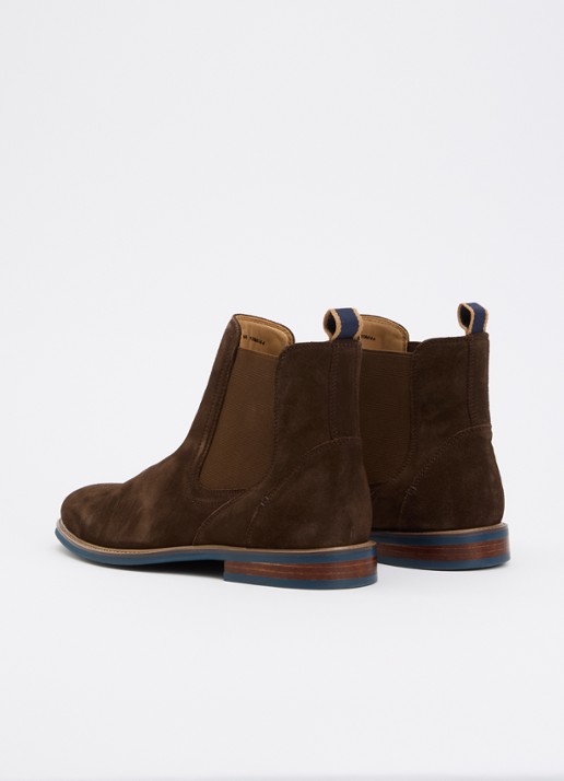 Dune London Mckinley chelsea boot - achterkant bruin