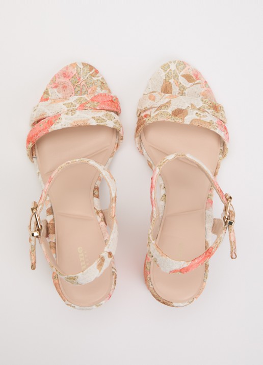 Dune London Merisa sandalette - detail 4 orange