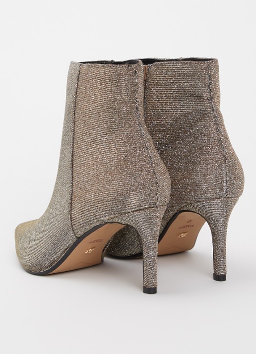 Dune London Obsessively enkellaarsje van suède - achterkant 2 brons