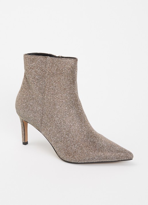 Dune London Obsessively enkellaarsje van suède - voorkant brons