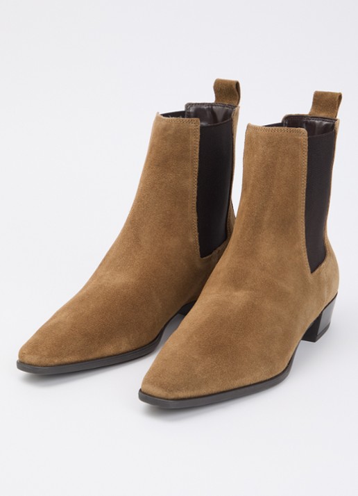 Dune London Parkas chelsea boot - detail 3 lichtbruin