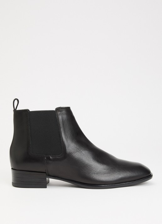 Dune London Pinni chelsea boots van leer
