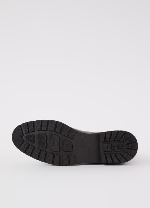 Dune London Poema chelsea boot van leer - detail 4 zwart
