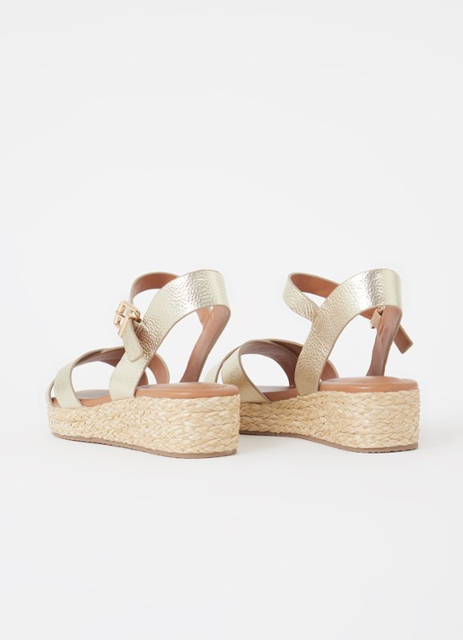 Dune London Regular Fit Linnie sleehak met metallic finish - detail 2 goud