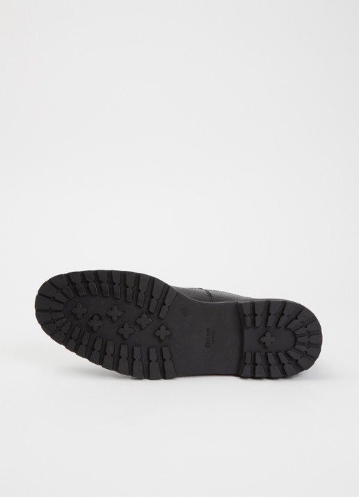 Dune London Sawyeer veterboot van leer - detail 4 zwart
