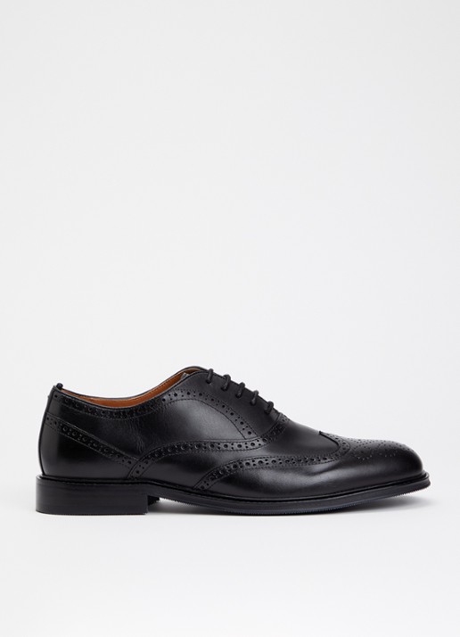 Dune London Senser brogue van leer