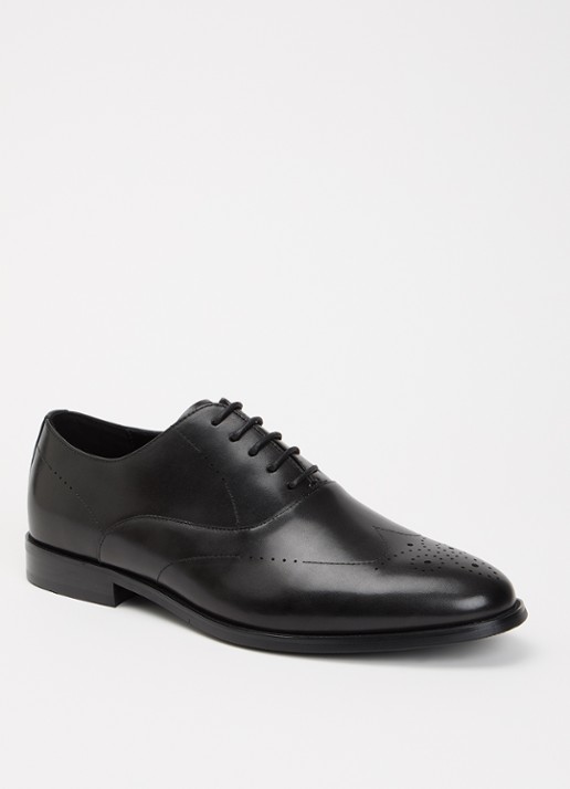 Dune London Shaay veterschoen van leer