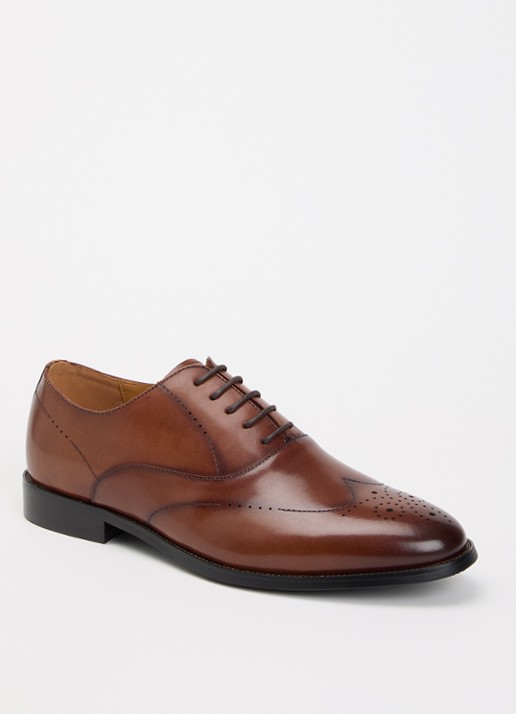 Dune London Shaay veterschoen van leer