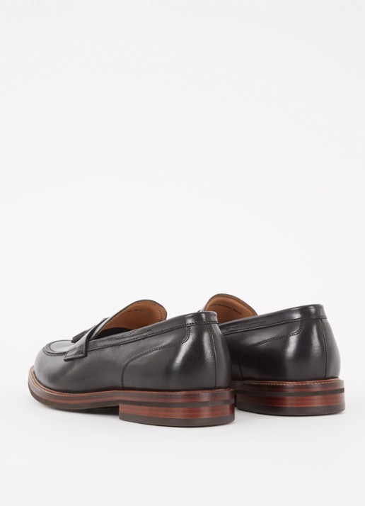 Dune London Shaw loafer  - achterkant 2 zwart
