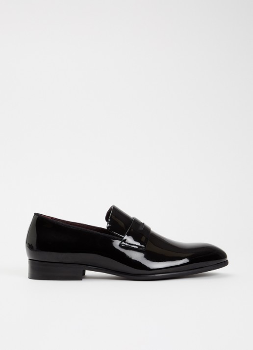 Dune London Simpso loafer van lakleer