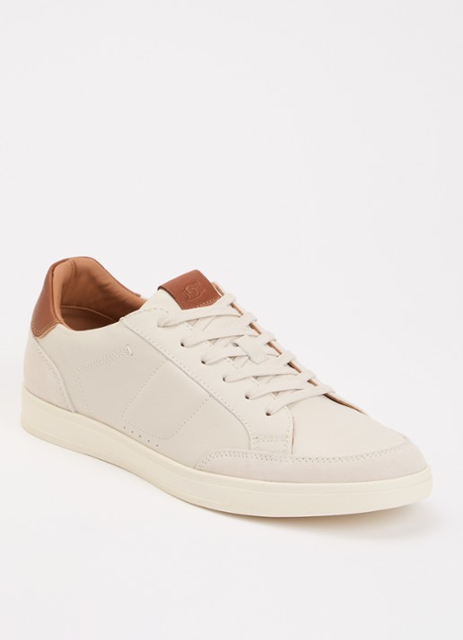Dune London Tabor sneaker van leer