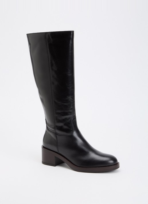 Dune London Tammies laars van leer