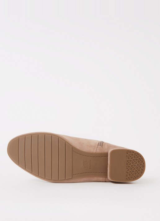 Dune London Tayla laars van suède - detail 4 camel