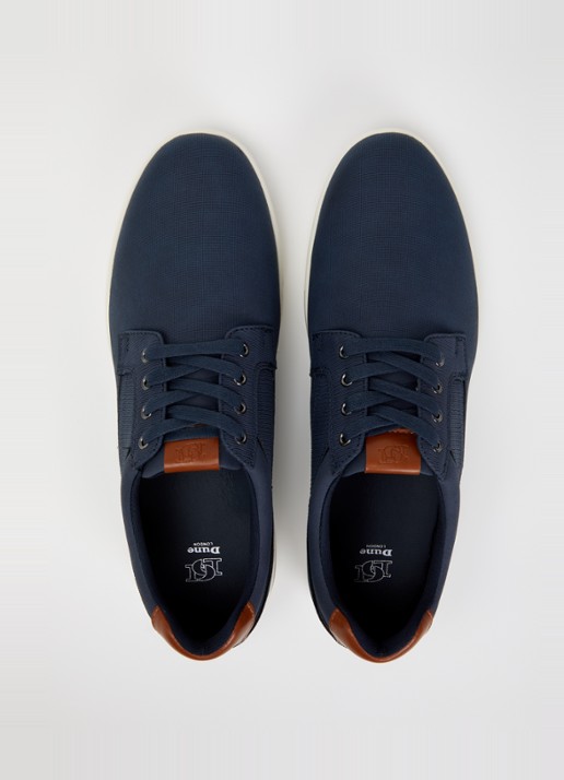 Dune London Tommus sneaker - detail 4 indigo