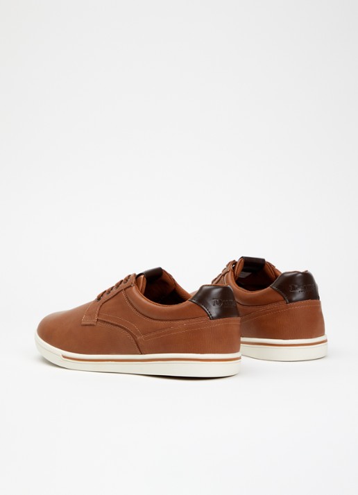 Dune London Tommus sneaker - achterkant 2 camel