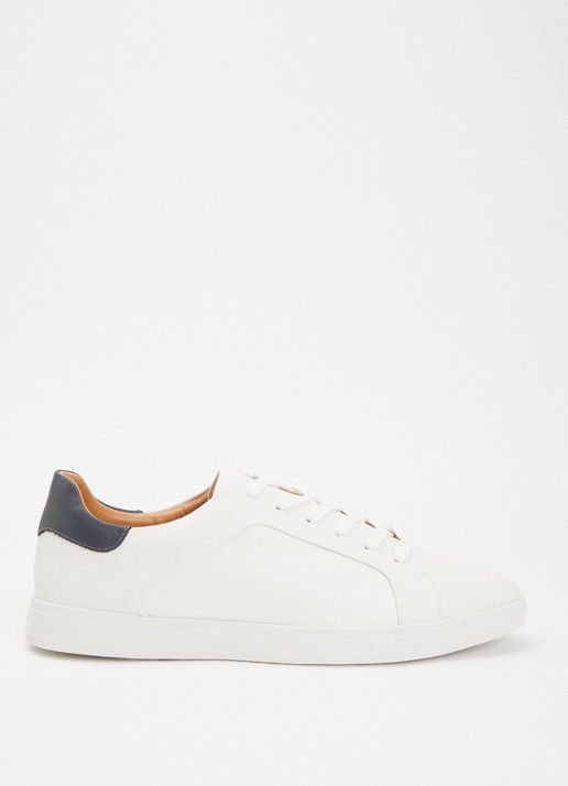 Dune London Traces sneaker met structuur en logo