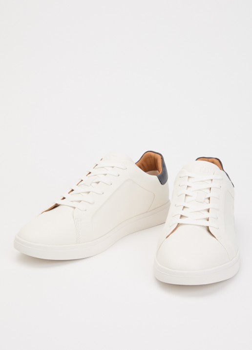 Dune London Traces sneaker - detail 2 wit