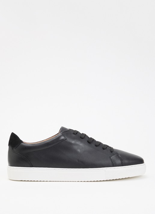 Dune London Trevons sneaker van leer