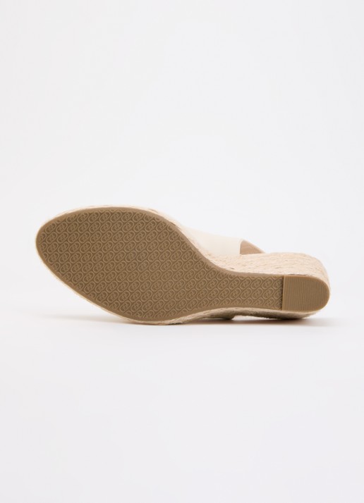 Dune London Wide Fit Capable sleehak van leer - detail 4 ivoor