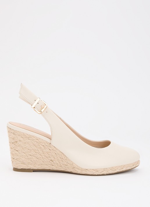 Dune London Wide Fit Capable sleehak van leer