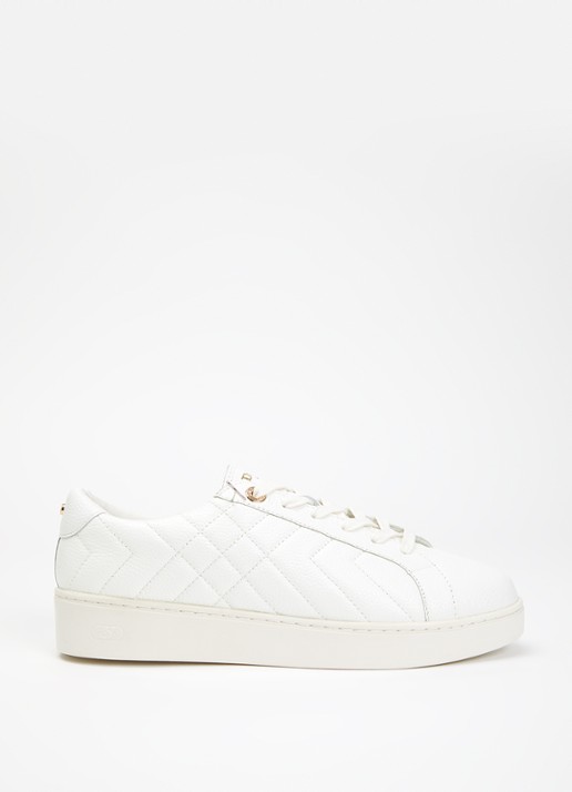 Dune London Wide Fit Egent sneaker van leer