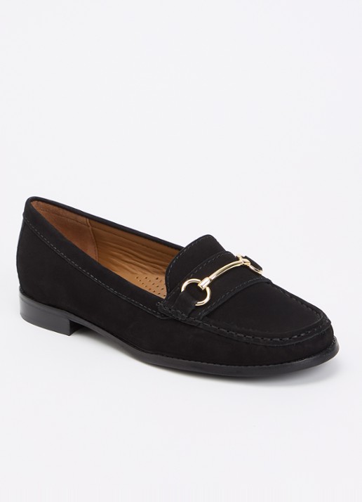 Dune London Glenny loafer van leer