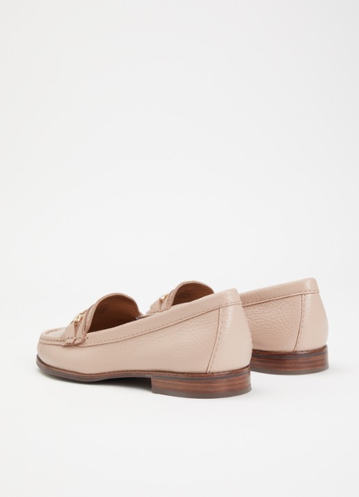Dune London Wide Fit Glenny loafer - achterkant roze