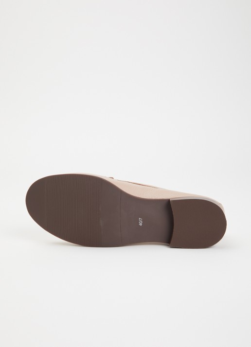 Dune London Wide Fit Glenny loafer - detail 4 roze