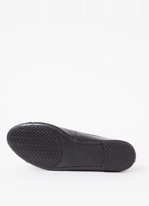 Dune London Wide Fit Hallo ballerina met strikdetail - detail 4 glans
