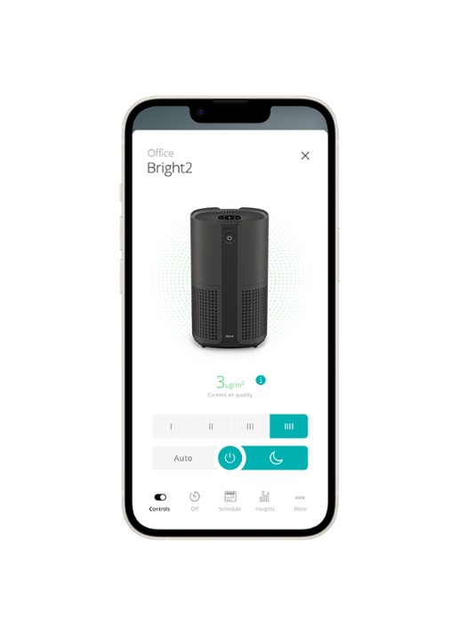 Duux Bright 2 Smart luchtreiniger - detail 8 zwart