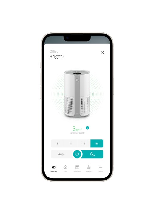 Duux Bright 2 Smart luchtreiniger - detail 7 wit