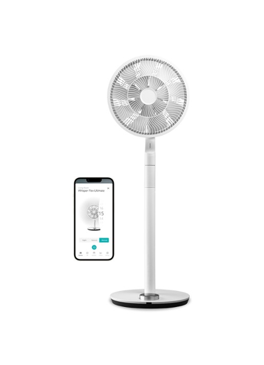 Duux Duux Whisper Ultimate verstelbare vloerventilator, 103 cm hoog - detail 4 wit