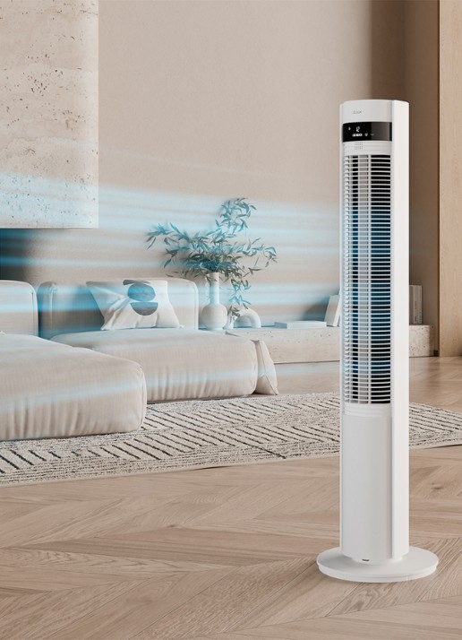 Duux Elevate torenventilator, 110 cm hoog - detail 3 wit