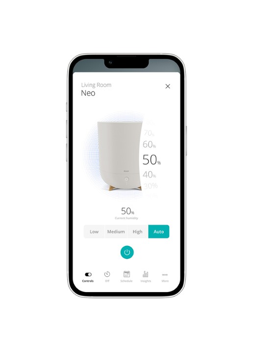 Duux Neo Smart Ultrasone luchtbevochtiger 31,5 cm - detail 5 lichtgrijs
