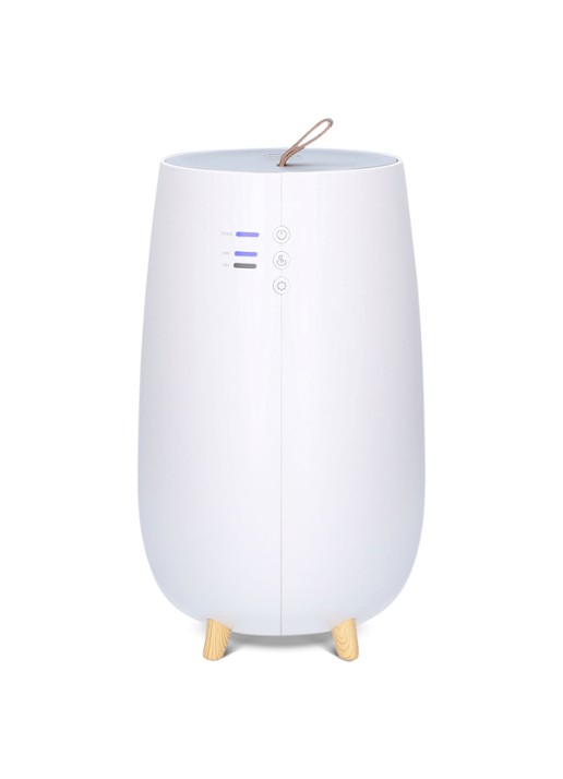 Duux Tag 2 Ultrasone luchtbevochtiger, 31 cm hoog - voorkant 6 wit